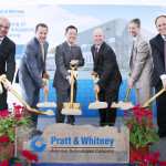 Groundbreaking of Pratt & Whitney Singapore 2013