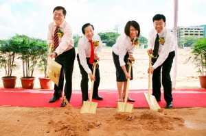 Groundbreaking Ceremony of Food Xchange 2007