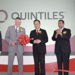 Official Opening of Quintiles Asia-Pacific Headquarters - Ribbon Cutting